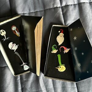 Nightmare Before Christmas Collectible Pins set of 8!